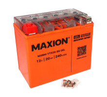 Мото акумулятор MAXION 12V 20Ah 240A L+ YTX20-BS GEL