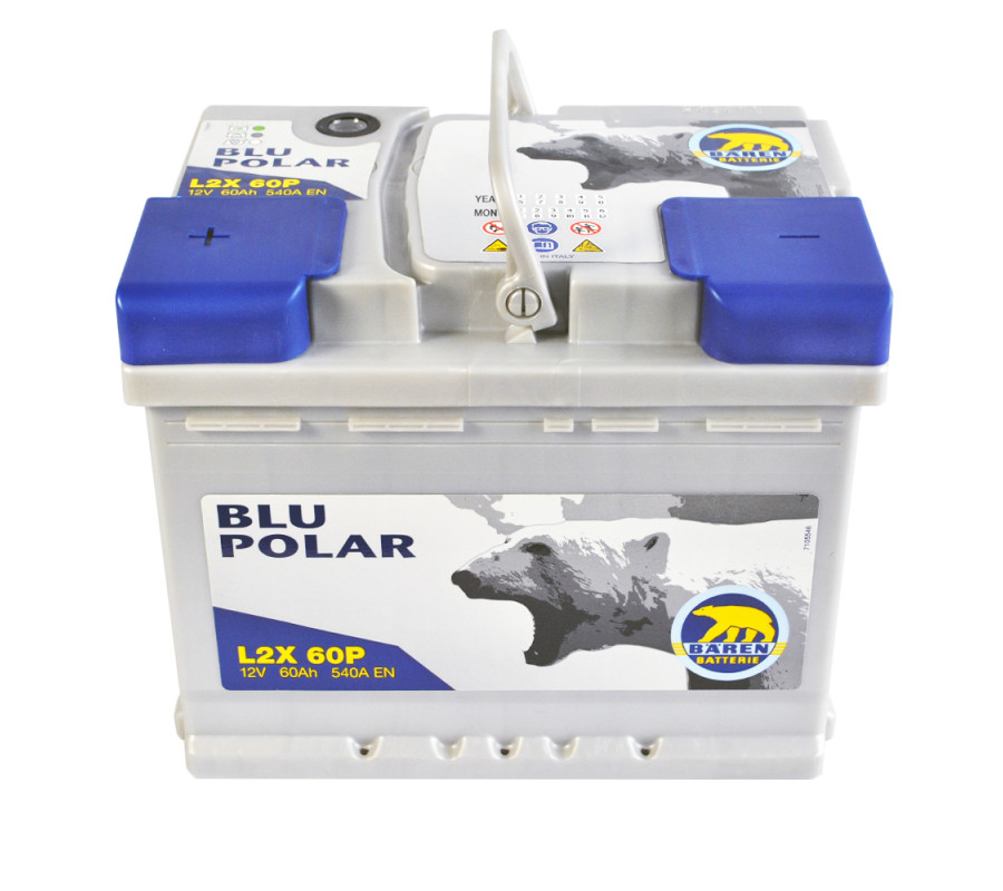 Автомобильный аккумулятор BAREN Blu polar 60Аh 540А L+ 