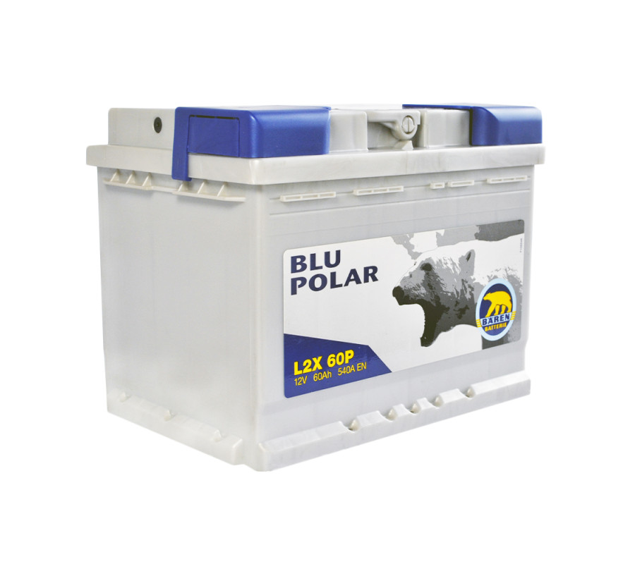 Автомобильный аккумулятор BAREN Blu polar 60Аh 540А L+ 