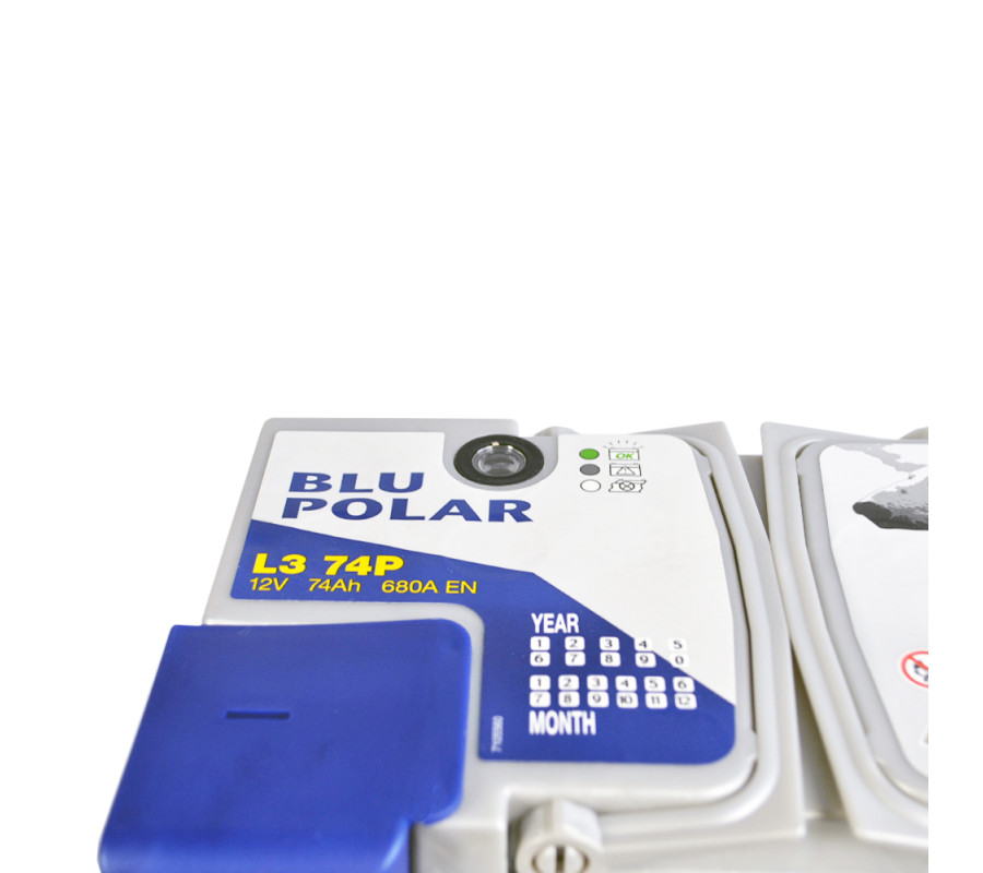 Автомобильный аккумулятор BAREN Blu polar 74Аh 680А R+