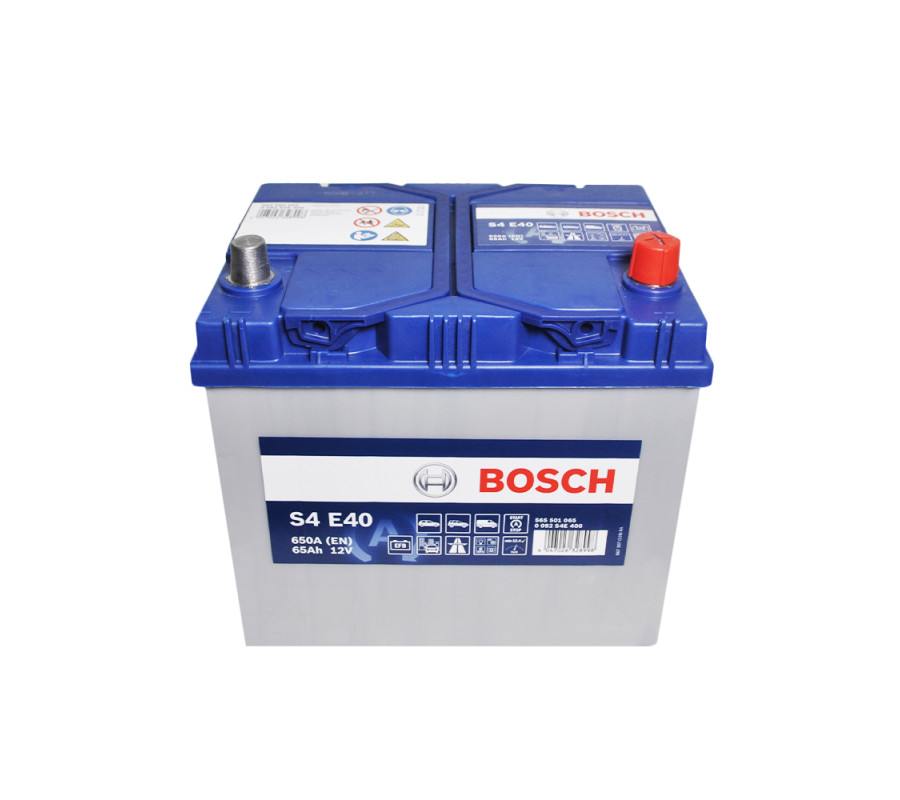 Автомобільний акумулятор BOSCH EFB Asia 65Ah 650A R+ S4E 400