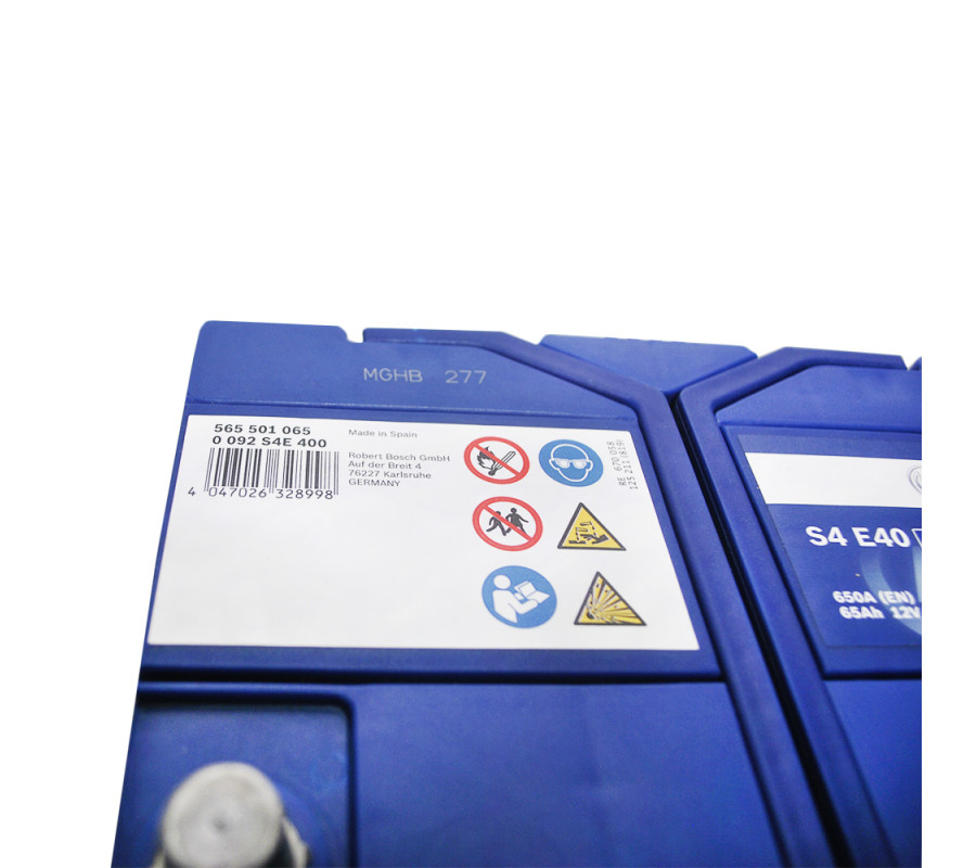 Автомобільний акумулятор BOSCH EFB Asia 65Ah 650A R+ S4E 400