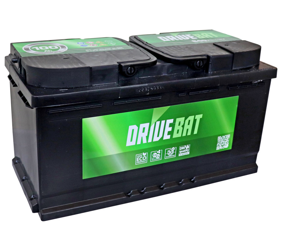 Автомобильный аккумулятор Drivebat 100Ah 840A R+