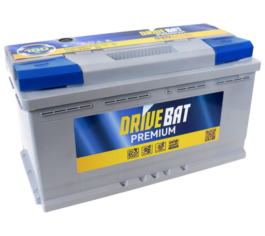 Автомобильный аккумулятор Drivebat 100Ah 920A R+
