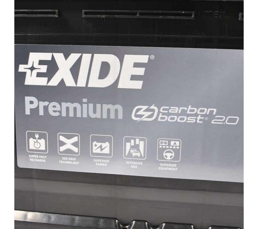 Автомобильный аккумулятор Exide Premium 100Ah 900A EA1000
