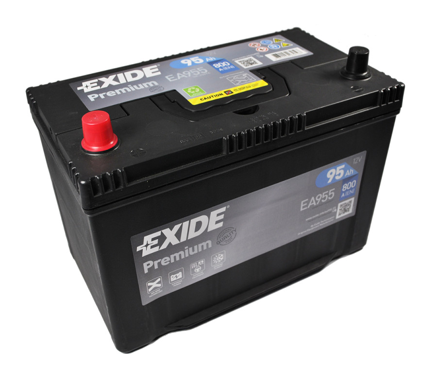 Автомобильный аккумулятор Exide Premium 95Ah 800A EA955