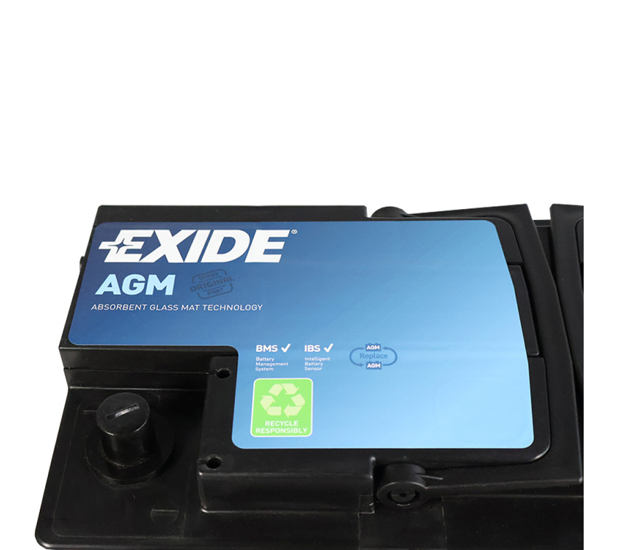 Автомобильный аккумулятор Exide 106Ah 950A Start Stop AGM EK1060