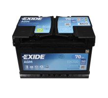 Автомобільний акумулятор Exide 70Ah 760 A Start Stop AGM EK700