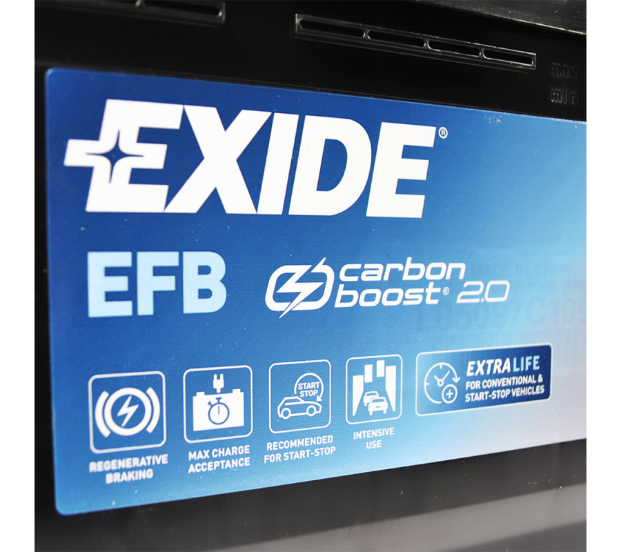 Автомобильный аккумулятор Exide 100Ah 900A Start Stop EFB EL1000