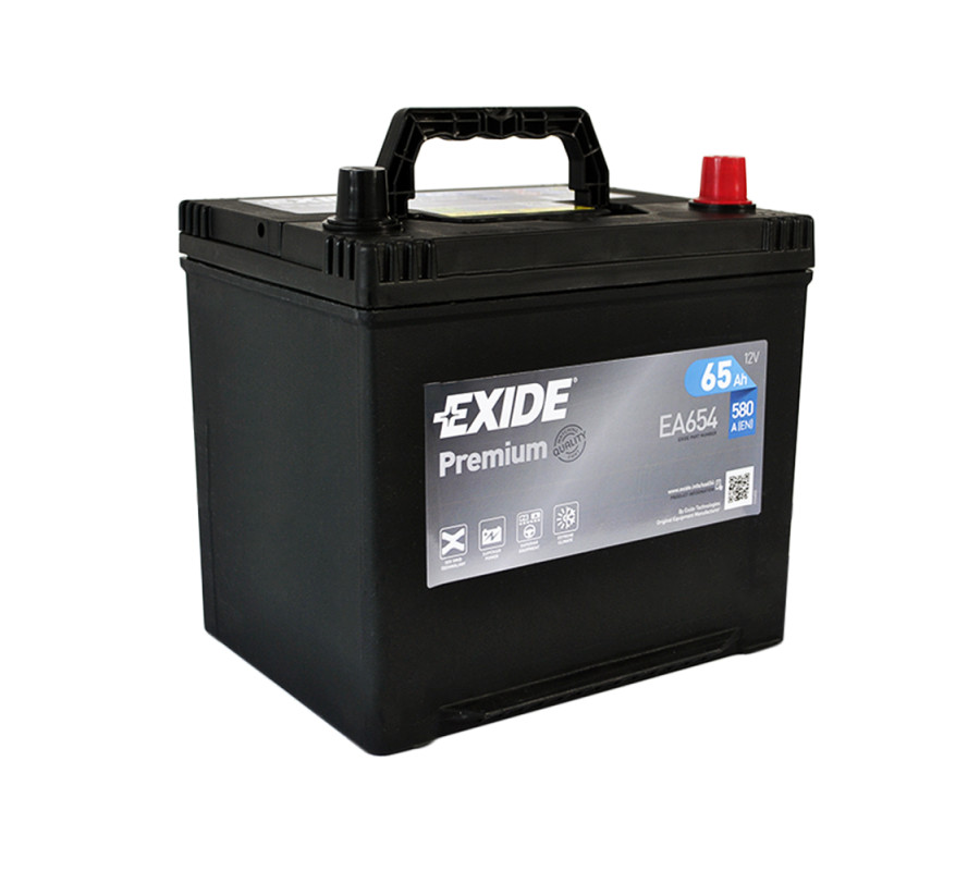 Автомобильный аккумулятор Exide Premium 65Ah 580A EA654