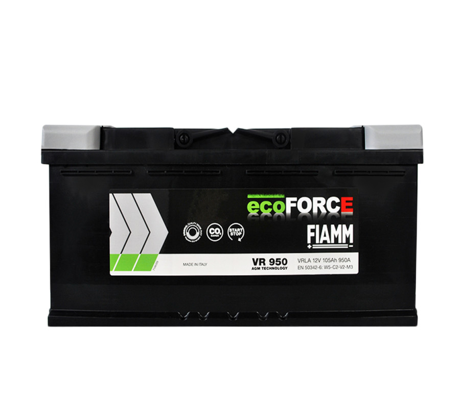 Автомобильный аккумулятор FIAMM Ecoforce AGM 105Аh 950А R+