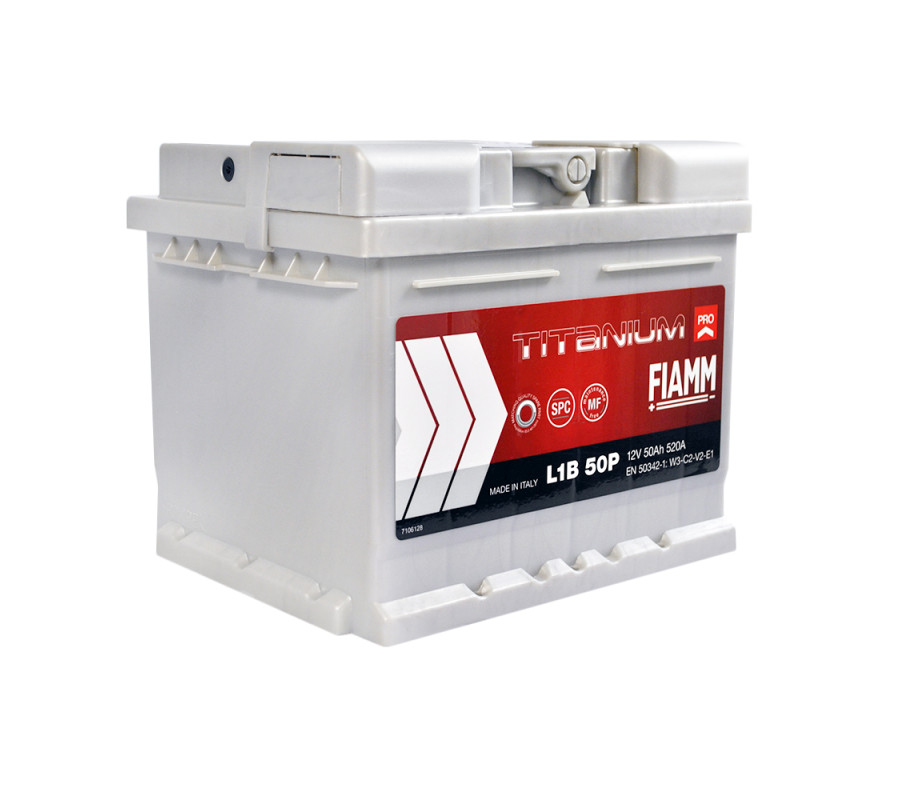 Автомобильный аккумулятор FIAMM Titanium Pro 50Аh 520А