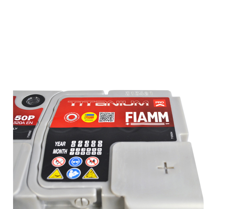 Автомобильный аккумулятор FIAMM Titanium Pro 50Аh 520А