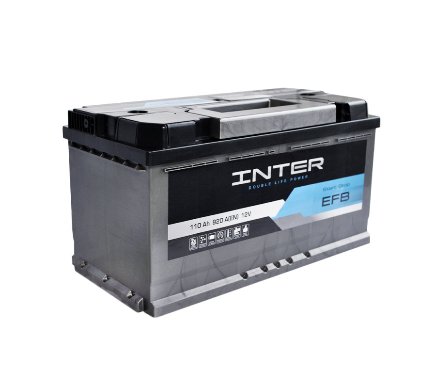 Автомобильный аккумулятор WESTA INTER EFB 110Ah 920A R+