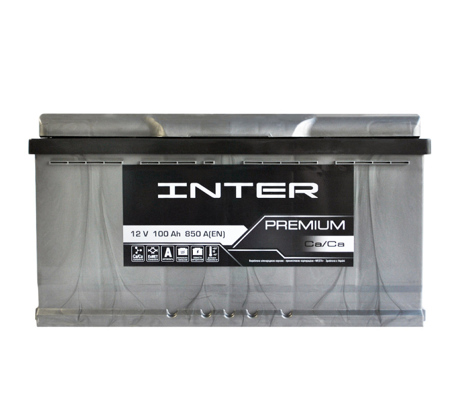 Автомобильный аккумулятор WESTA INTER Premium 100Ah 850A R+