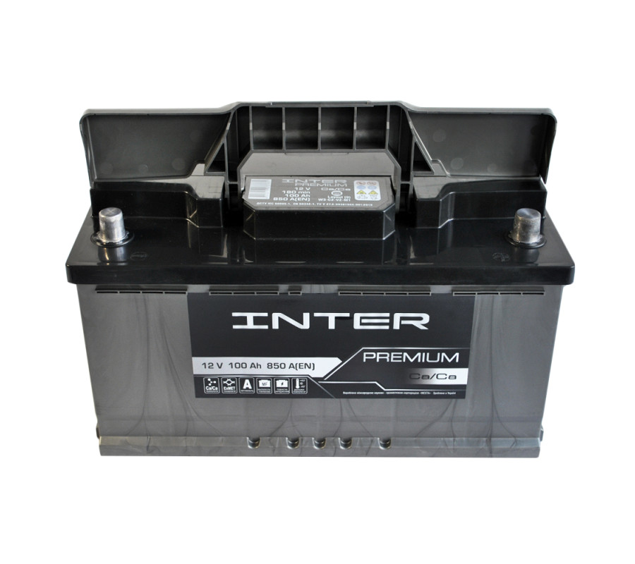 Автомобильный аккумулятор WESTA INTER Premium 100Ah 850A R+