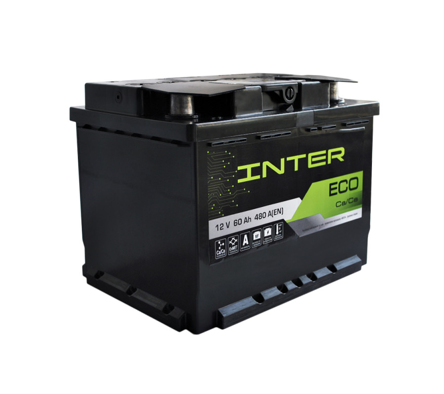 Автомобильный аккумулятор WESTA Inter Eco 60Ah 480A L+