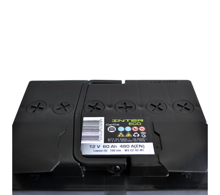 Автомобильный аккумулятор WESTA Inter Eco 60Ah 480A R+