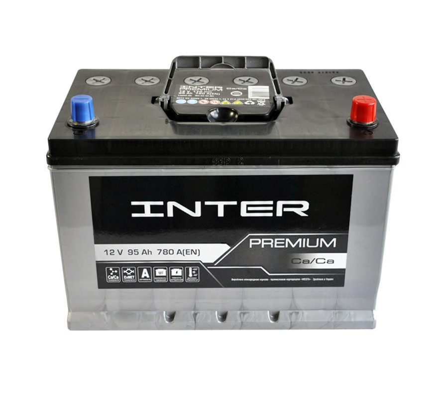 Автомобильный аккумулятор WESTA INTER Premium Asia 95Ah 780A R+