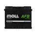 Автомобильный аккумулятор MOLL AFB 66Ah 640A R+ Start Stop
