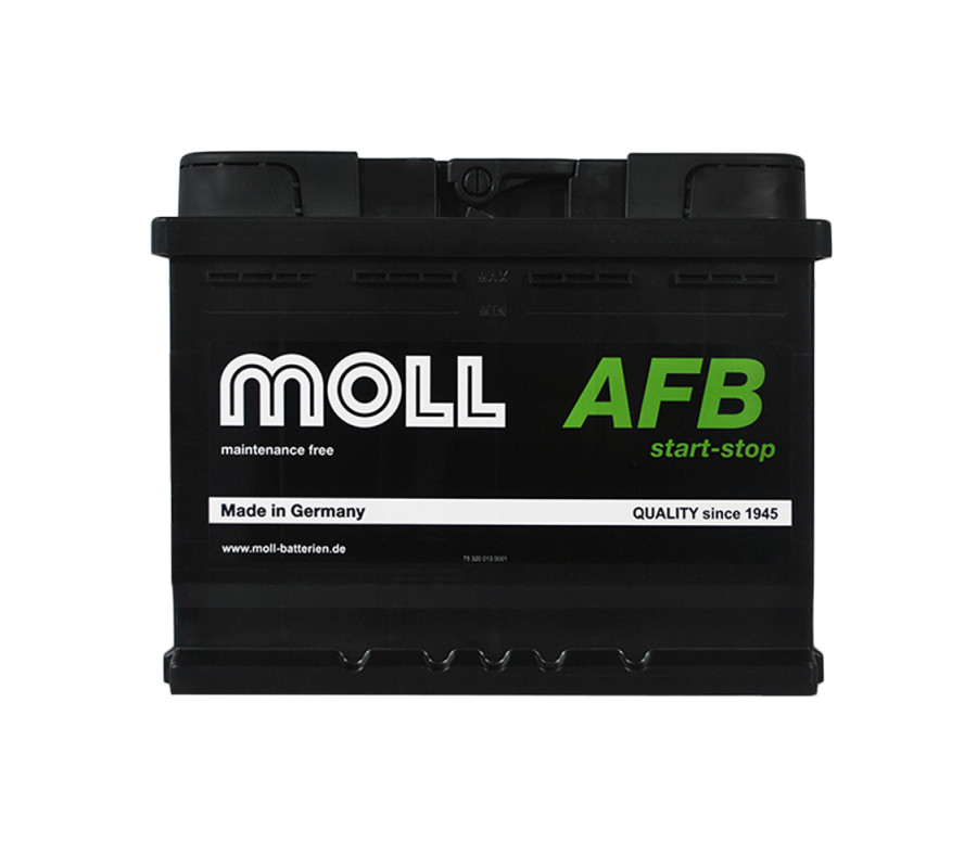 Автомобильный аккумулятор MOLL AFB 66Ah 640A R+ Start Stop