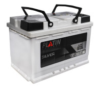 Автомобільний акумулятор PLATIN Silver 80Ah 780A R+