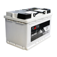 Автомобільний акумулятор PLATIN Silver 78Ah 780A R+