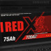 Автомобильный аккумулятор RED X 75Ah 720A R+