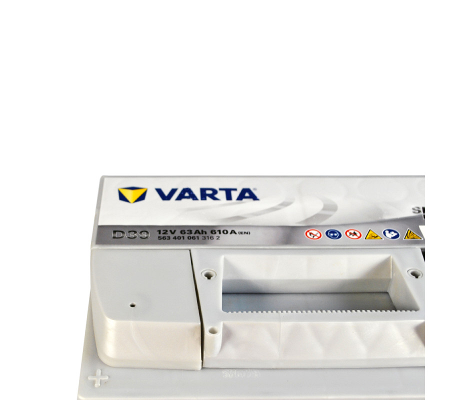 Автомобільний акумулятор Varta  Silver Dynamic 63Ач 610А D39