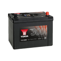 Автомобільний акумулятор Yuasa 72Ah 630A YBX3030