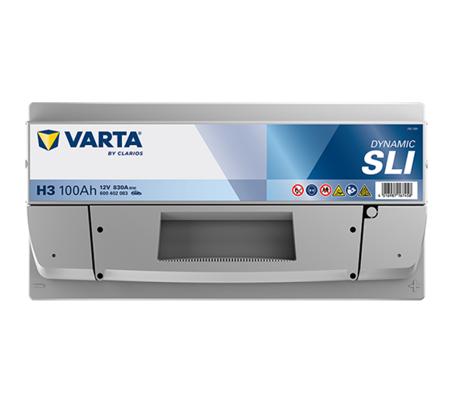Автомобильный аккумулятор Varta  Silver Dynamic 100Ач 830А H3