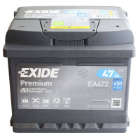 Автомобільний акумулятор Exide Premium 47Ah 450A EA472